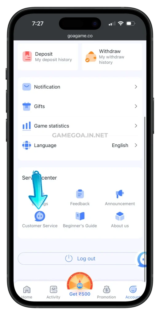 goagame-customer-service